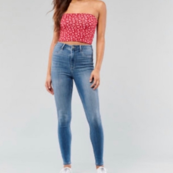 Hollister Denim - Hollister Light Wash jeans/leggings